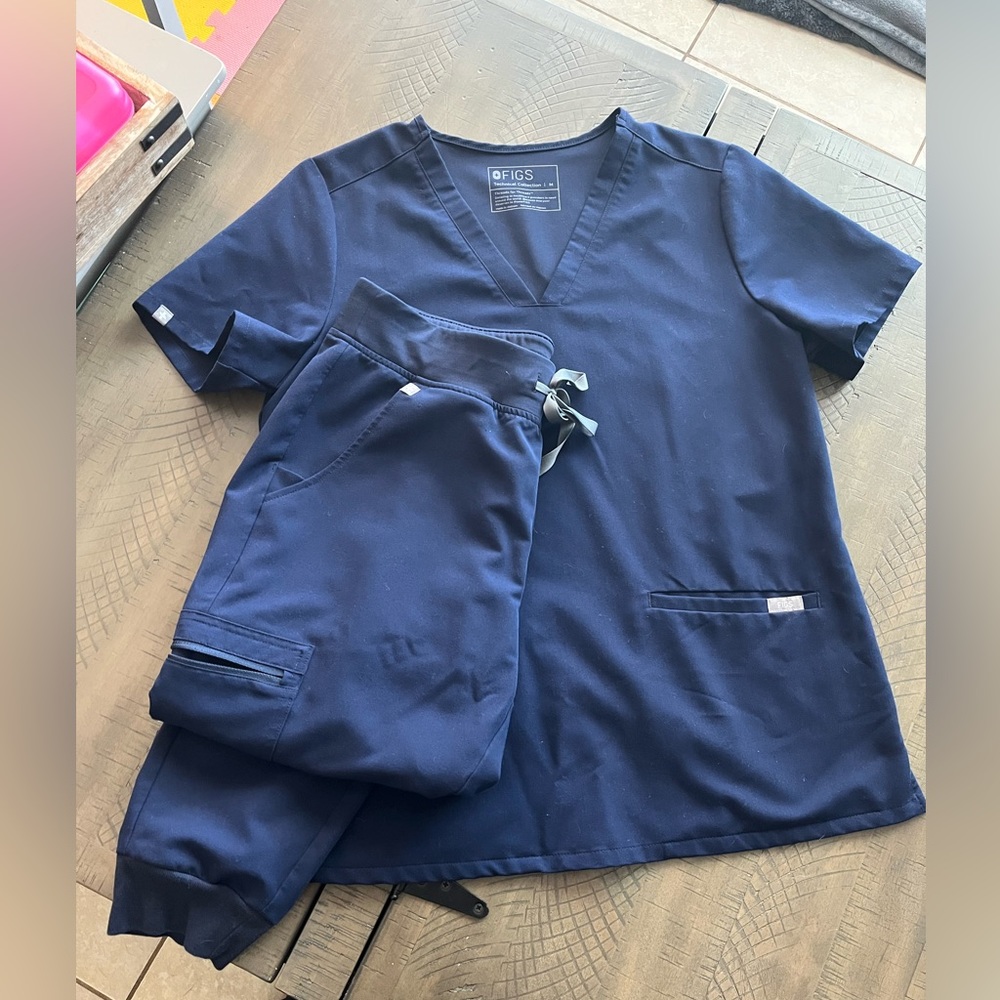 Navy Figs Scrubs